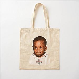 Vintage Funny Face Lil Wayne Cotton Tote Bag