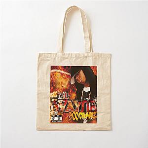 Vintage Funny Face Lil Wayne Cotton Tote Bag