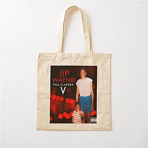 Vintage Funny Face Lil Wayne Cotton Tote Bag