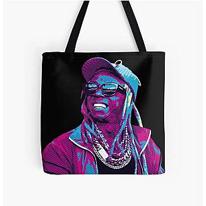 Lil Wayne Retro Tote Bag