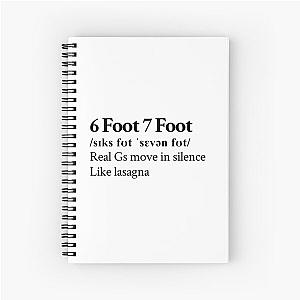 Lil Wayne Hip Hop Rap Lyrics Spiral Notebook