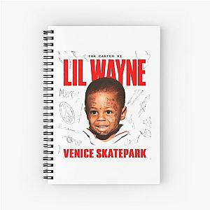 Vintage Funny Face Lil Wayne Spiral Notebook