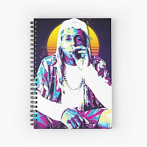 Lil Wayne Retro Spiral Notebook