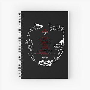 Vintage Funny Face Spiral Notebook