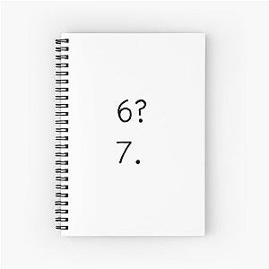 6-7 Simple Lil Wayne Design Spiral Notebook