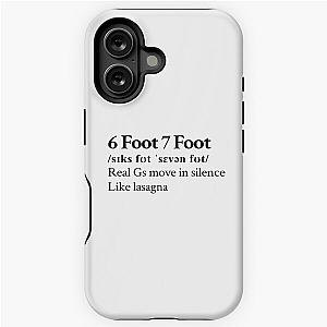 Lil Wayne Aesthetic Hip Hop Rap Lyrics iPhone Case