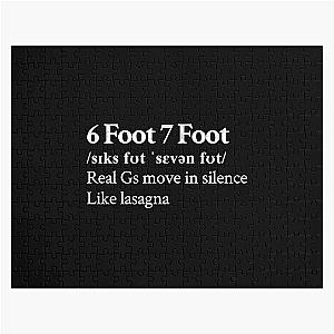 Lil Wayne Black Hip Hop Rap Lyrics Jigsaw Puzzle