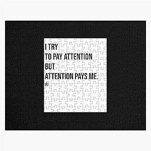 I try to pay me Lil Wayne quote Jigsaw Puzzle