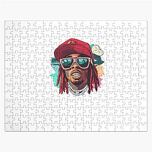 Lil Wayne - Cartoon Hip Hop Mascot Jigsaw Puzzle