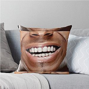 Lil Wayne Diamond Grill Throw Pillow