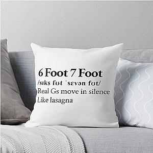 Lil Wayne Hip Hop Lyrics Throw Pillow