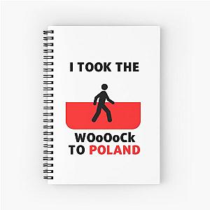 I Took The Wock To Poland - Lil Yachty Spiral Notebook