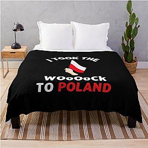 I Took The Boat To Poland - Lil Yachty Throw Blanket