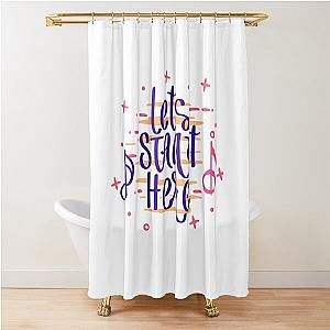 Lil Yachty Lets Start Here Album T-shirt Shower Curtain