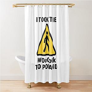 I Took The Boat To Poland - Lil Yachty Shower Curtain