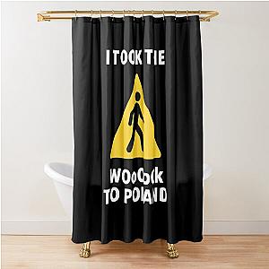 I took my wok to Poland - Lil Yachty Shower Curtain