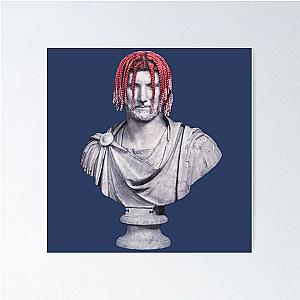 Lil Yachty Statue Red Hair