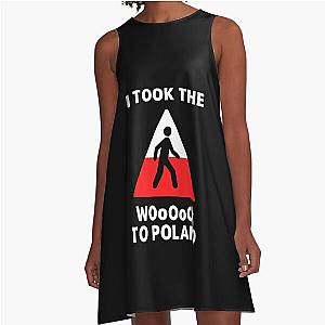 I Took the Train to Poland - Lil Yachty Linen Dress