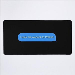 I took the mat to Poland - Lil Yachty Desk Matt