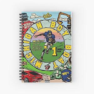 Lil Yachty Michigan Boy Boat Spiral Notebook