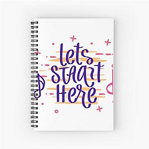 Lil Yachty Let's Start Here Album T-Shirt Spiral Notebook
