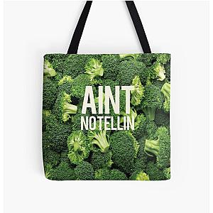 D.R.A.M. and Lil Yachty Inspired Broccoli All Over Print Tote Bag