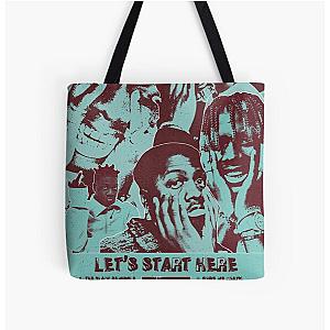 Lil Yachty Let's Start Here Poster All Over Print Tote Bag