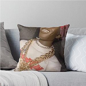 Lil Yacht Ty Doll W Chains Throw Pillow