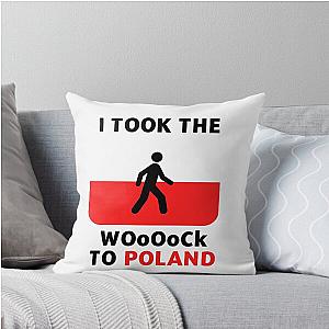 I Took The Tow To Poland - Lil Yachty Throw Pillow