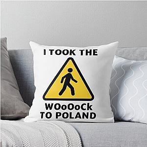 I Took The Boat To Poland - Lil Yachty Throw Pillow