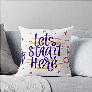 Lil Yachty Lets Start Here Album T-Shirt Throw Pillow