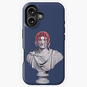 Lil Yachty Statue iPhone Case with Red Hair Design