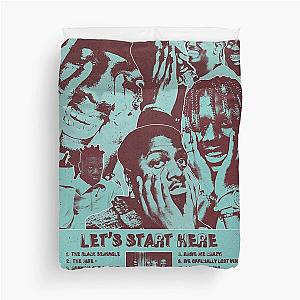 Lil Yachty Let's Start Here Poster Duvet Cover