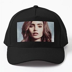 Lily Collins Poster Cap
