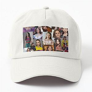Lily Collins Photos Collage Dad Hat