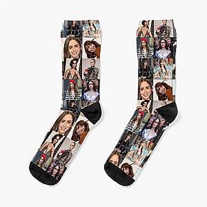Lily Collins Socks