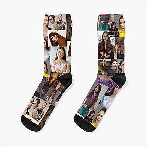 Lily Collins Photos Socks