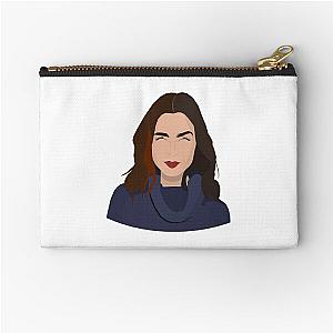 Lily Collins Zipper Pouch
