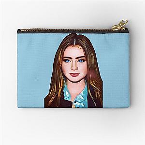 Lily Collins Zipper Pouch