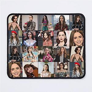 Lily Collins Photo Mouse Pad