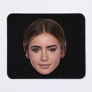 Lily Collins Mouse Pad