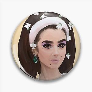 Lily Collins Met Gala Painting