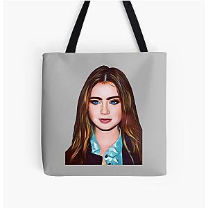 Lily Collins All Print Tote Bag