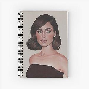 Lily Collins Spiral Notebook