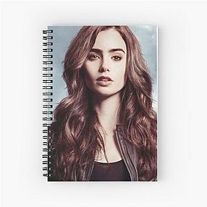 Lily Collins Poster Notebook