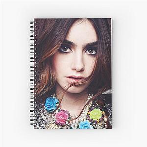 Lily Collins Poster Notebook