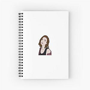 Lily Collins Spiral Notebook