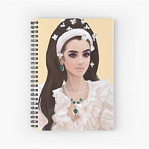 Lily Collins Met Gala Spiral Notebook