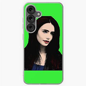 Lily Collins Pop Art Samsung Galaxy Case