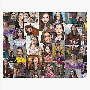Lily Collins Beautiful Photos Puzzle